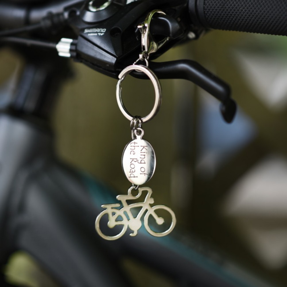 Cycling keyring discount